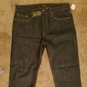 Benny Gold Raw Denim 32x34 NWT